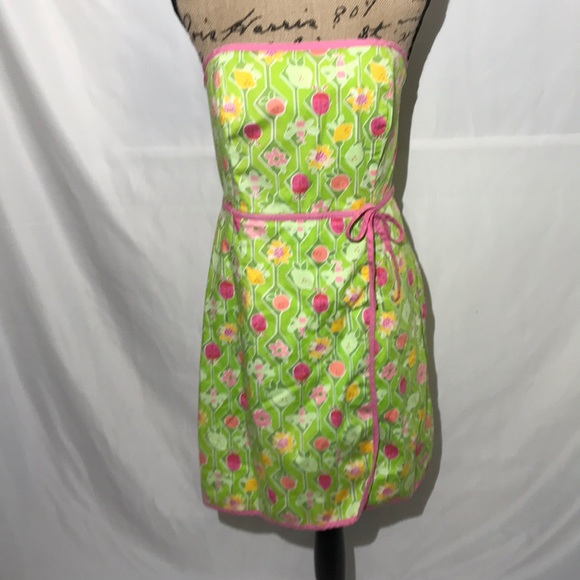 Lilly Pulitzer Dresses & Skirts - Lilly Pulitzer A-Maze-Ing Strapless Dress Size 14